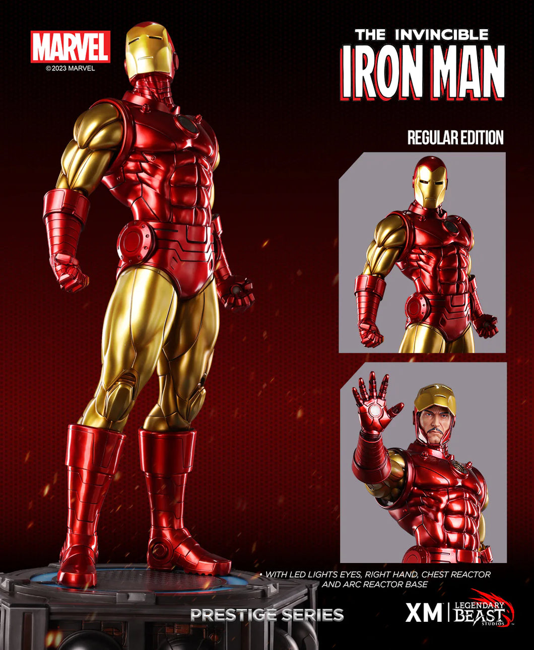 Iron Man Classic (Regular Version) Prestige Series 1/3 Scale Statue (PRE-ORDER)